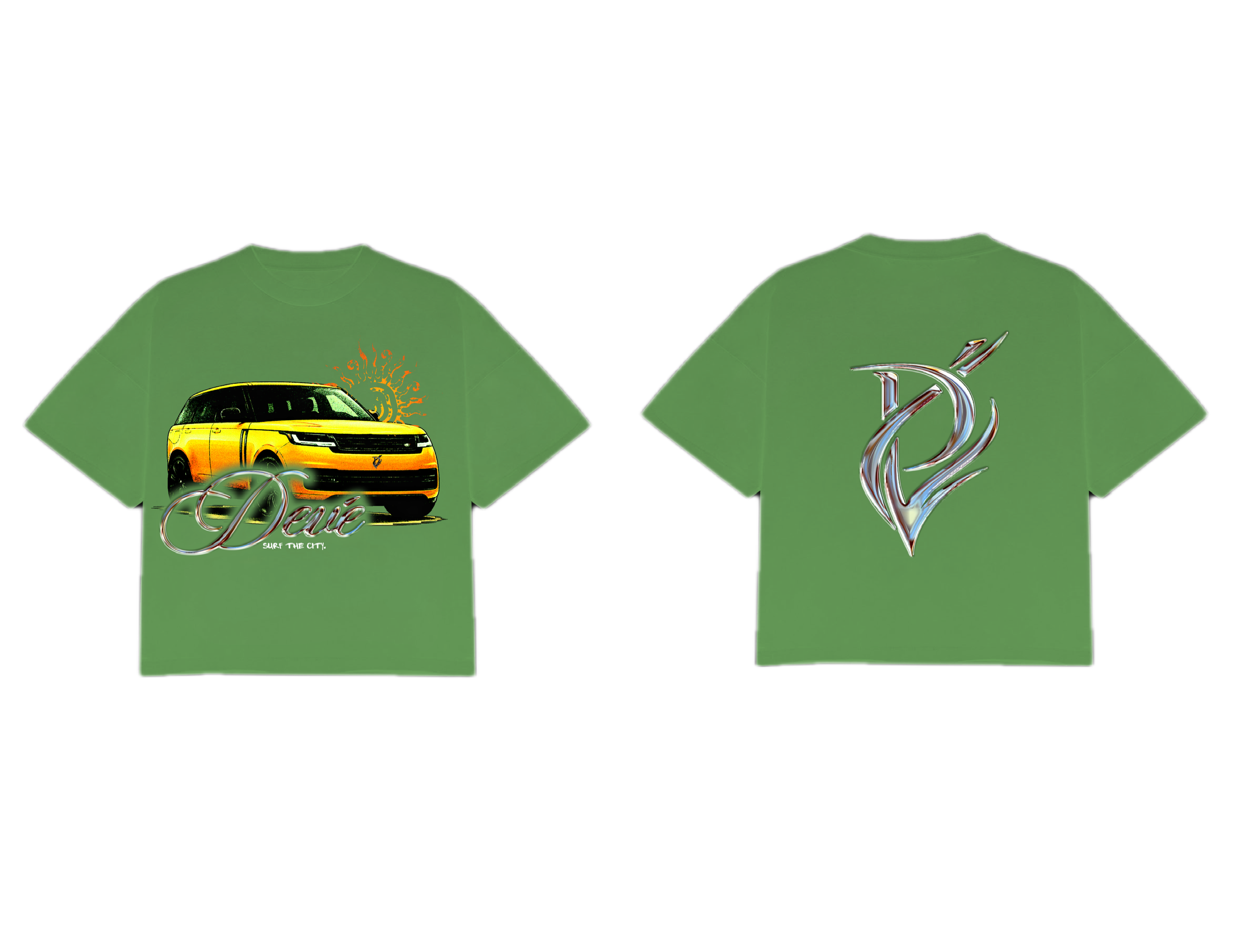 DEVÉ SURF THE CITY T SHIRTS